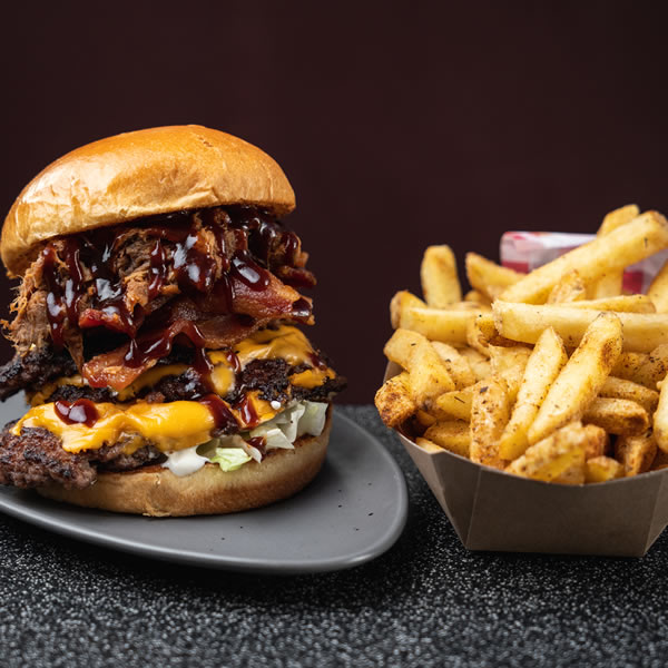 Burger and Fries