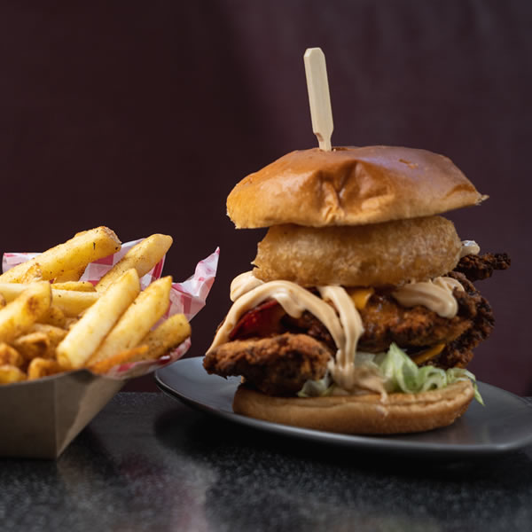 Burger and Fries